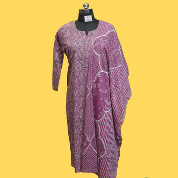 COTTON KURTHI SET